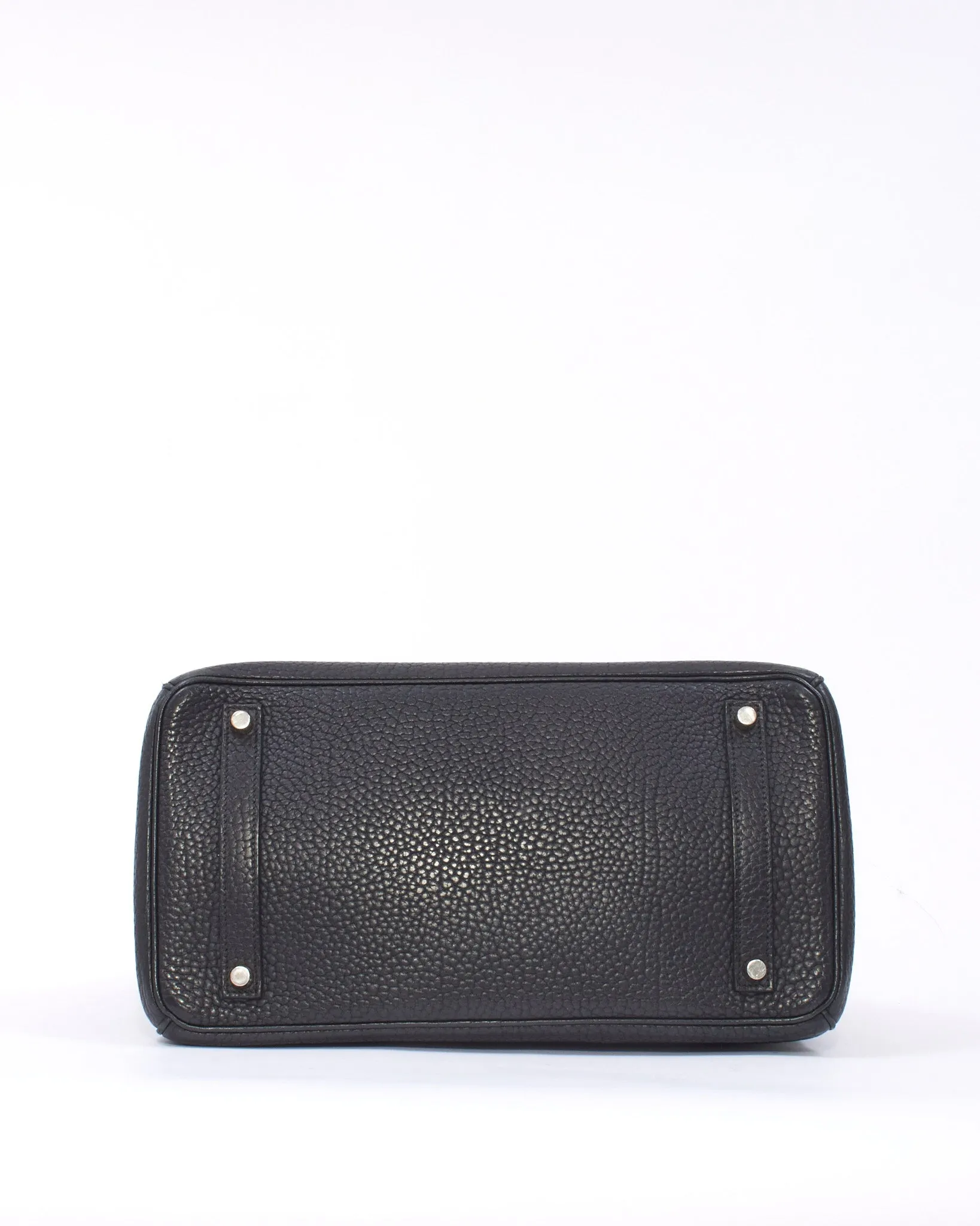 Hermès Black Fjord Leather Birkin 35 GHW