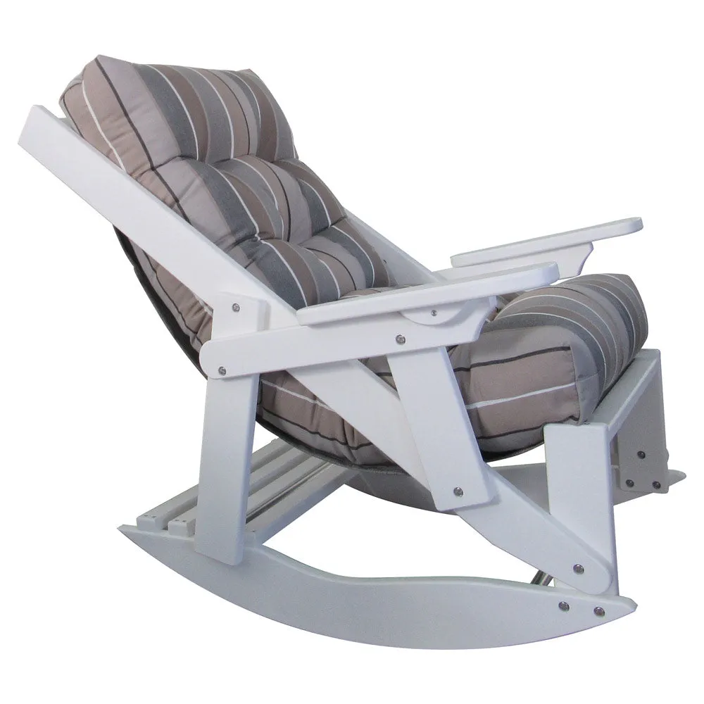High Back Outdoor Adjustable Rocker Recliner