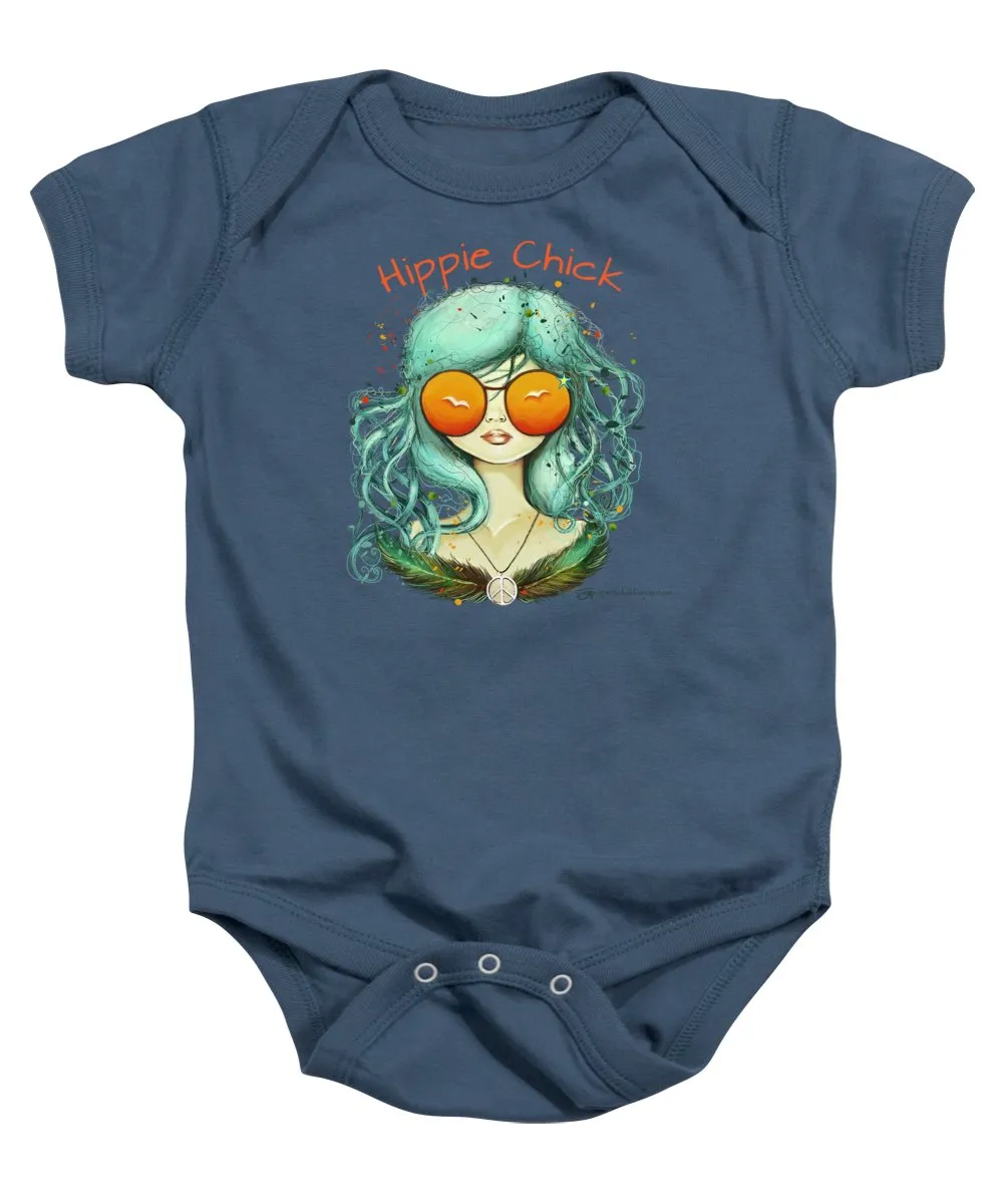 Hippie Chick - Baby Onesie