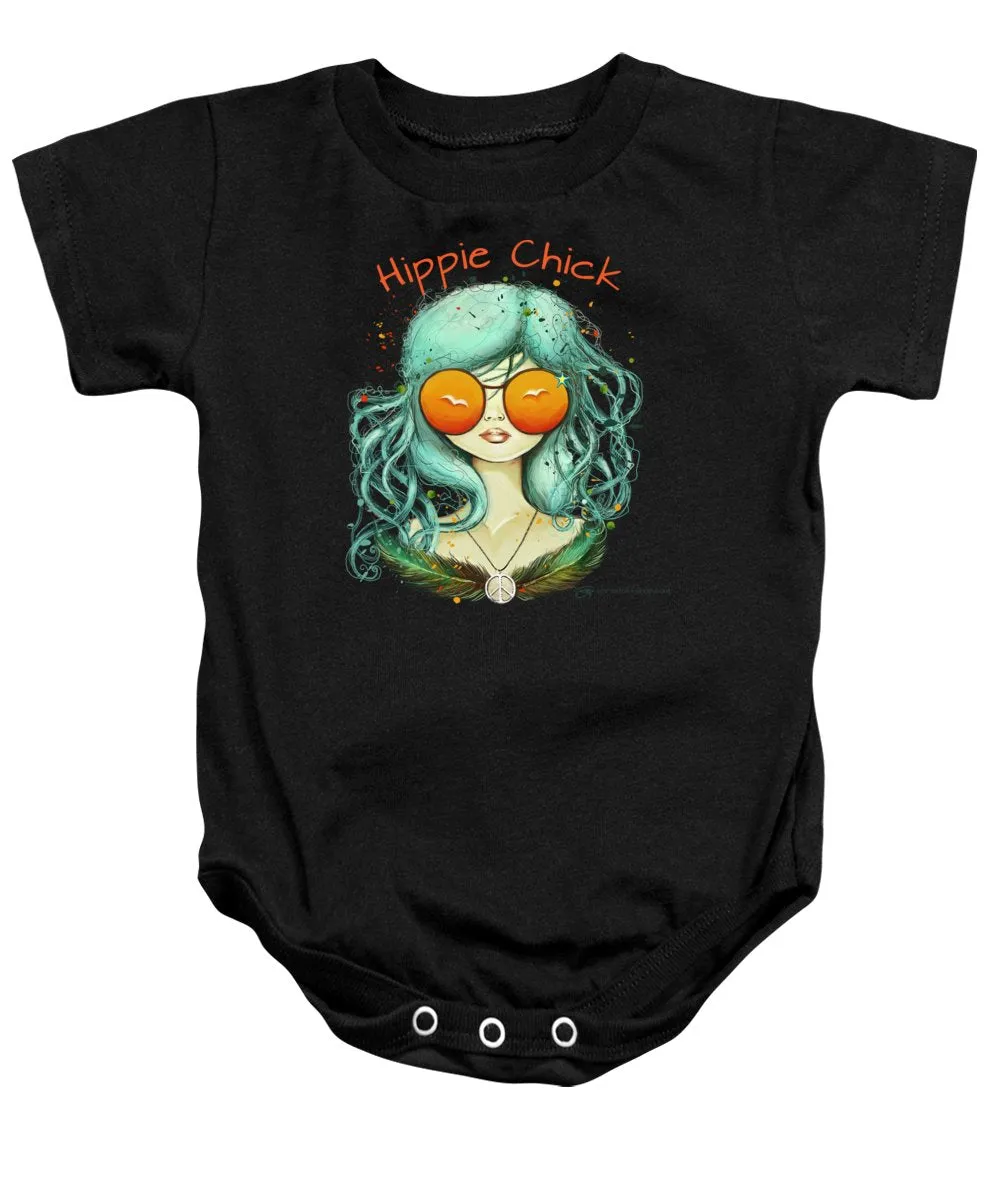Hippie Chick - Baby Onesie
