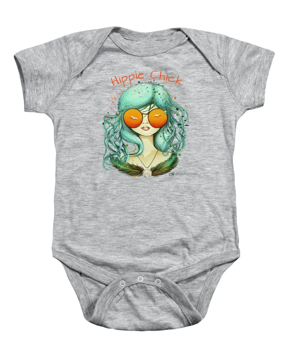 Hippie Chick - Baby Onesie