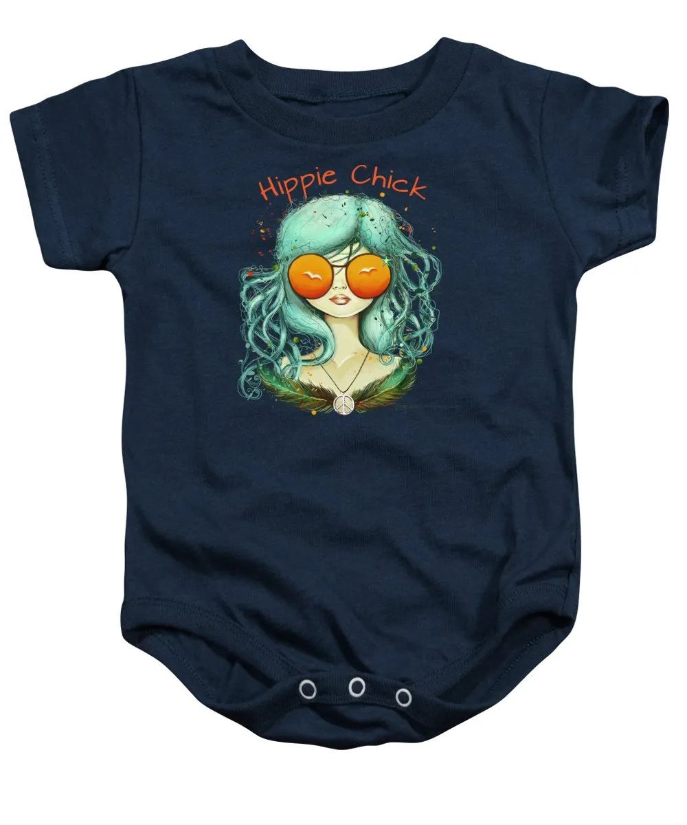 Hippie Chick - Baby Onesie