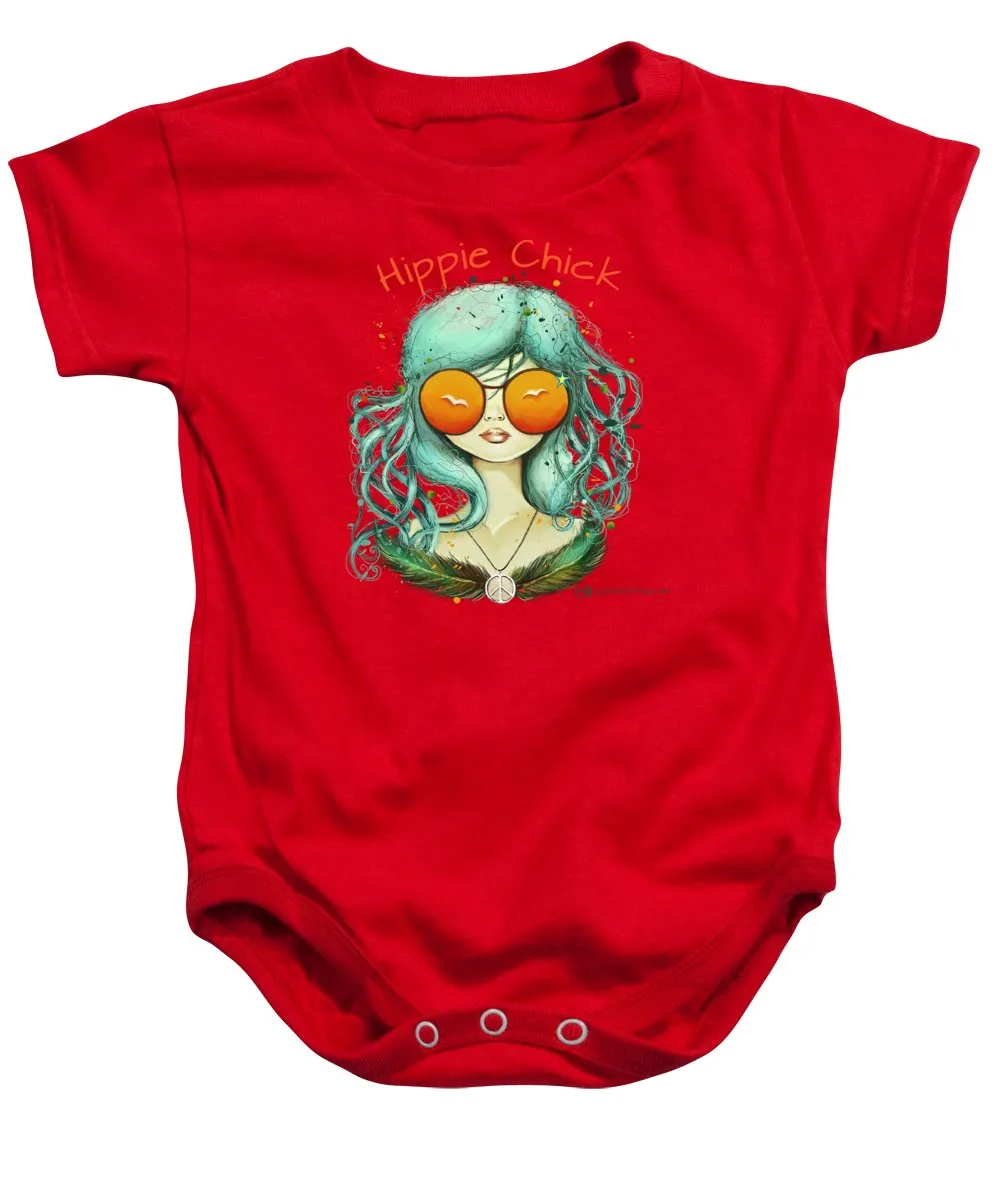 Hippie Chick - Baby Onesie