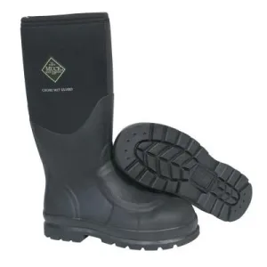 Honeywell Chore Classic Work Boots with Steel Toe, Size 14, Neoprene/Nylon, Black, CHS-000A-BLK-140
