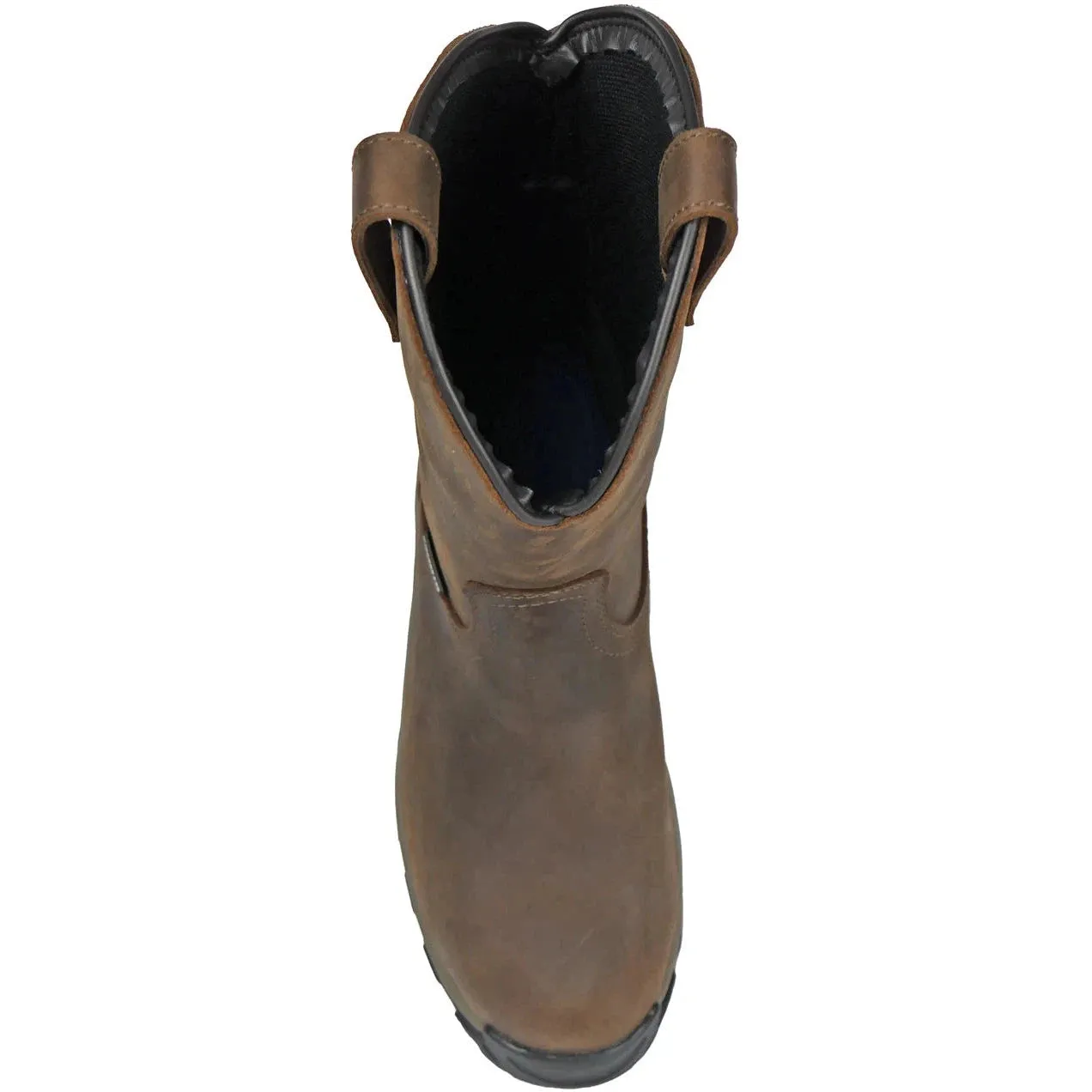 Hoss Men's Recon 11" Comp Toe Waterproof Wellington Work Boot- Brown- 94011
