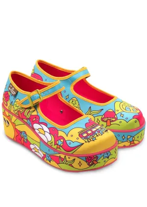Hot Chocolate Design Love On The Road Platform Schoenen