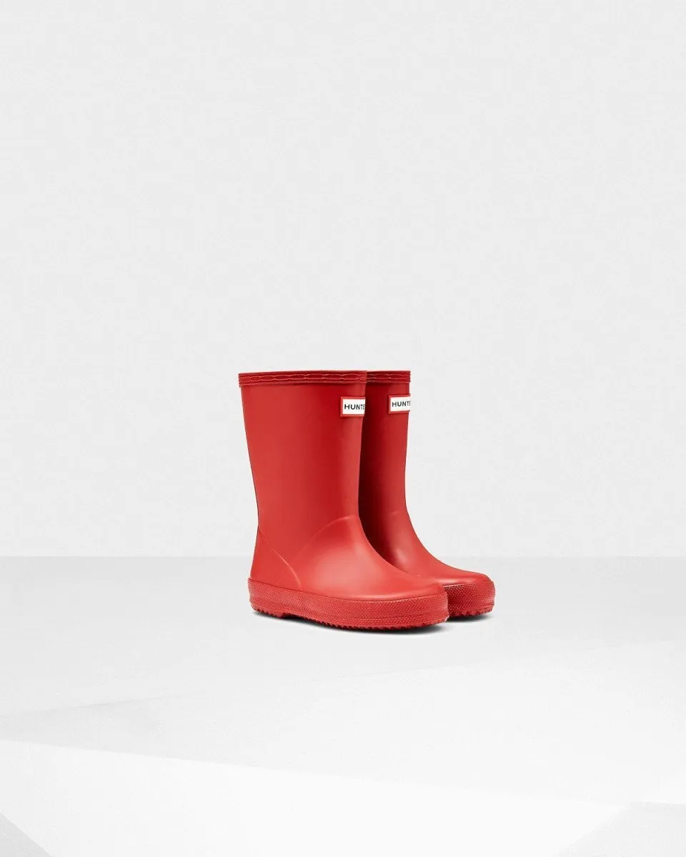Hunter Toddler's First Classic Red Waterproof