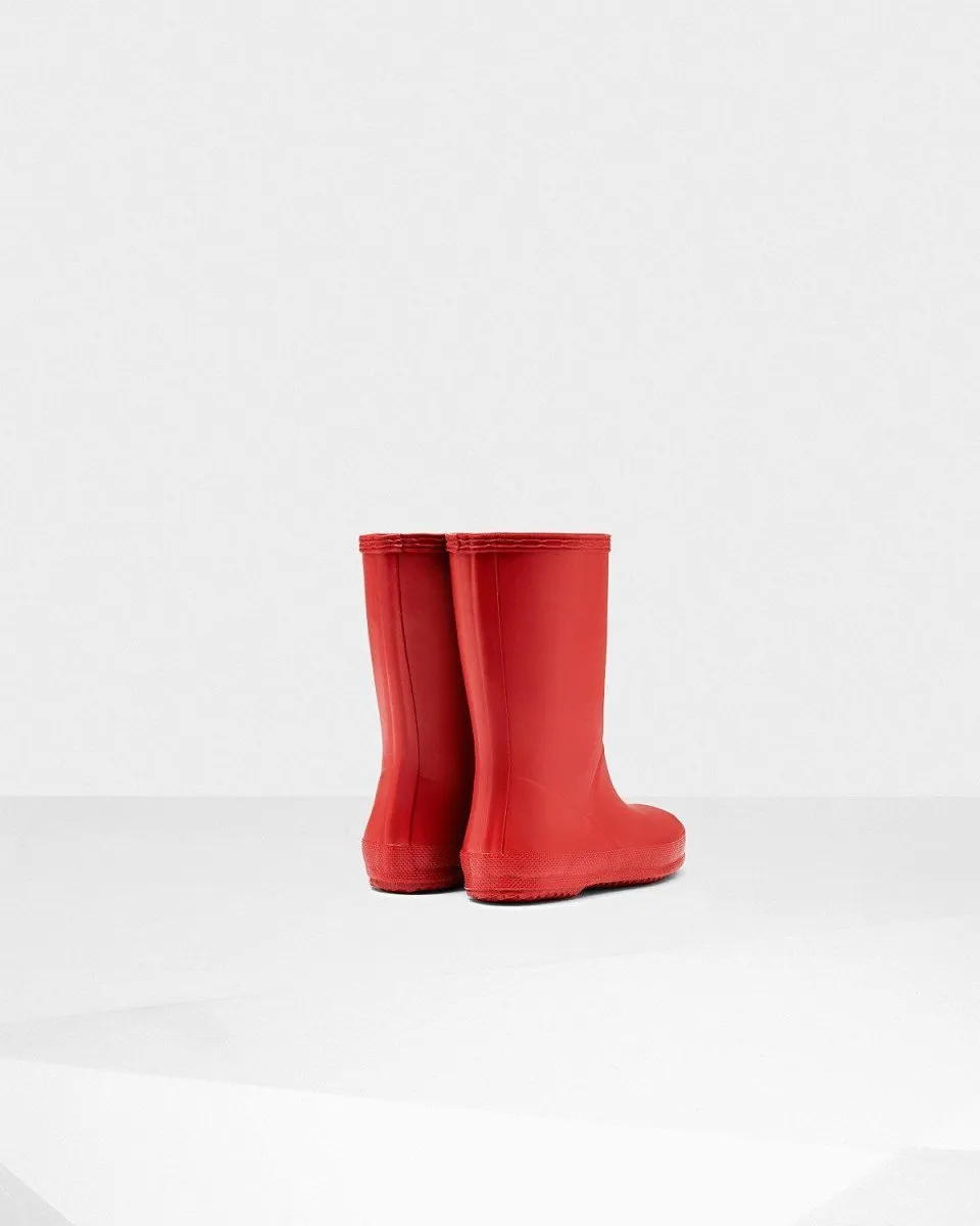 Hunter Toddler's First Classic Red Waterproof