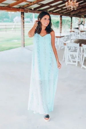 I Believe In You Sleeveless Snakeskin Maxi Dress