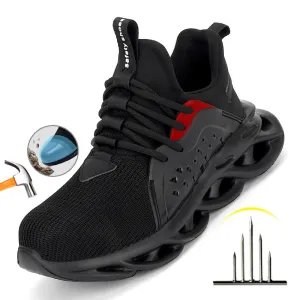 Indestructible Work Shoes Sneakers Men Anti-puncture Safety Shoes