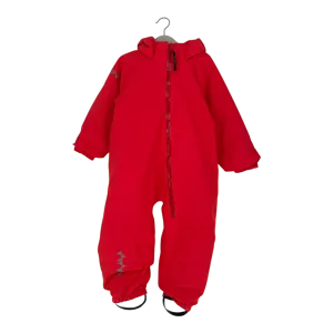 Isbjörn hardshell overall, red | 92cm