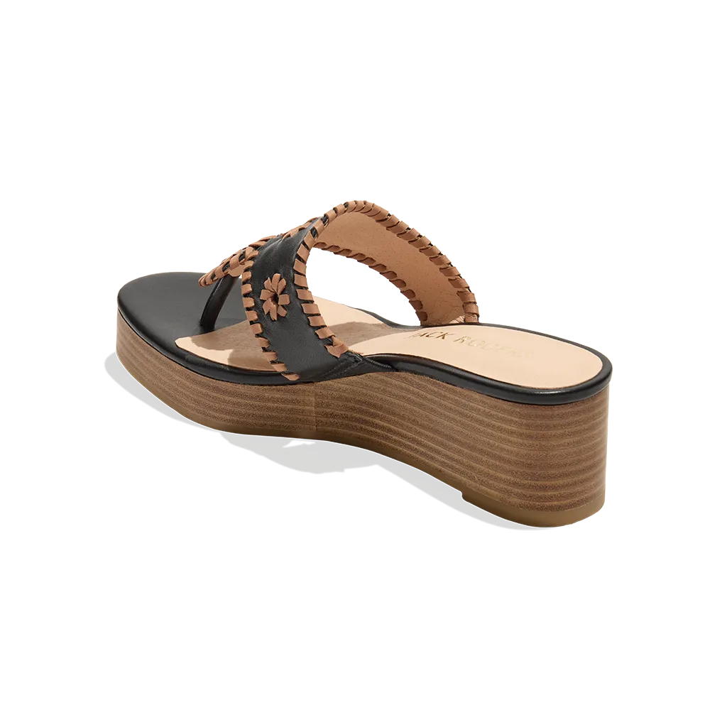 Jacks Stacked Mid Wedge