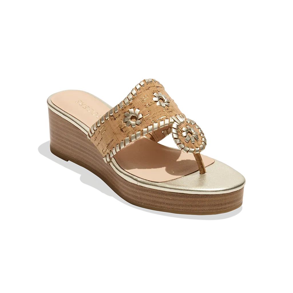 Jacks Stacked Mid Wedge