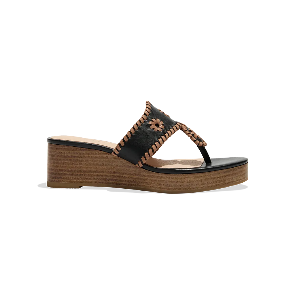 Jacks Stacked Mid Wedge