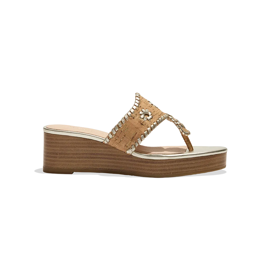 Jacks Stacked Mid Wedge