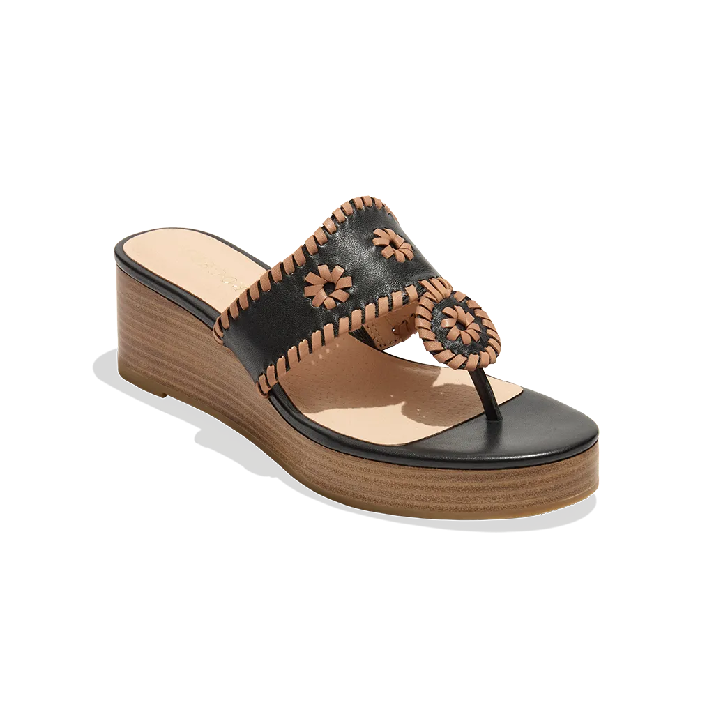 Jacks Stacked Mid Wedge