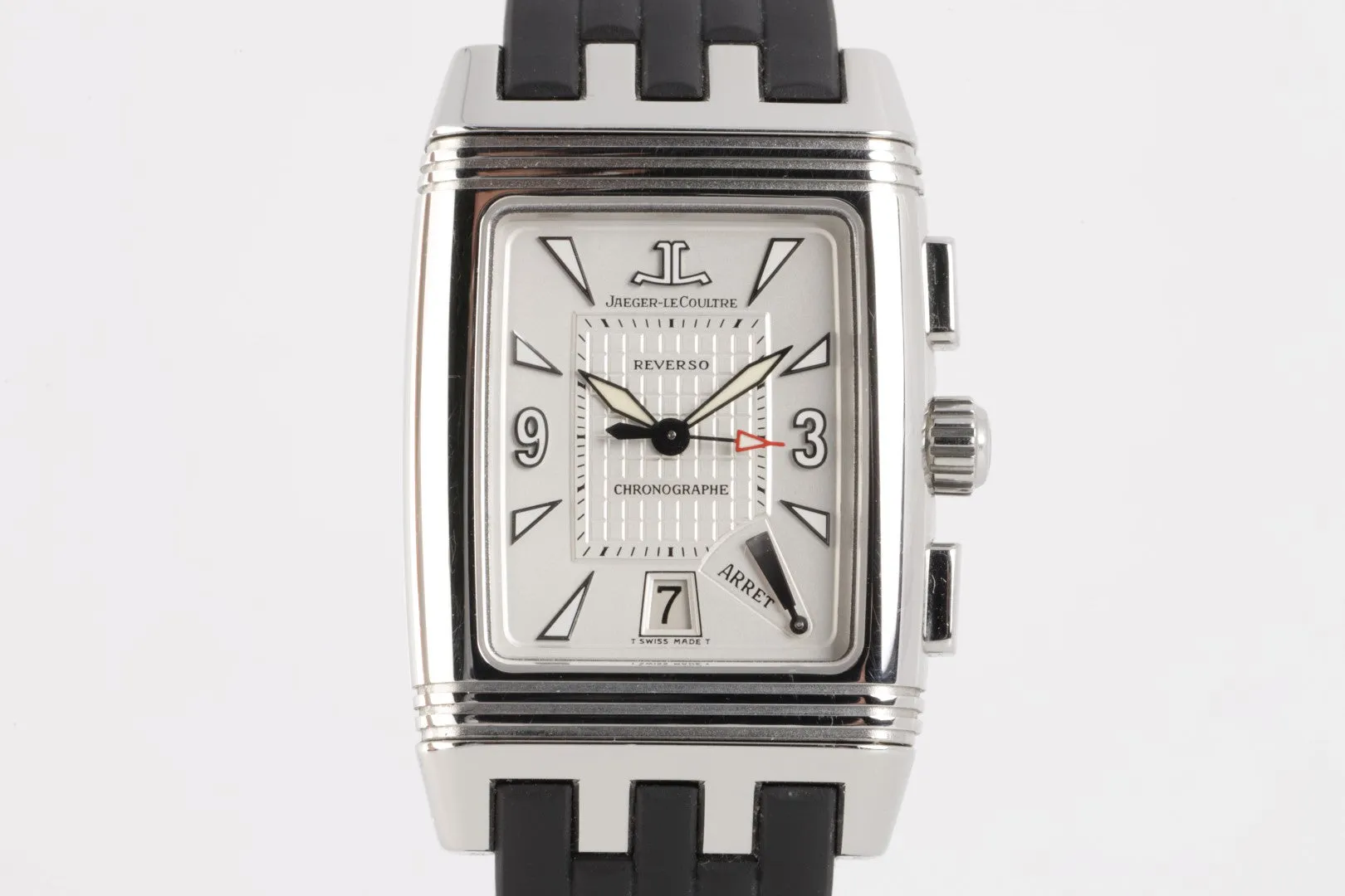 Jaeger Le Coultre Reverso "Grand Sport" 295.8.59 Stainless Steel Men's Watch