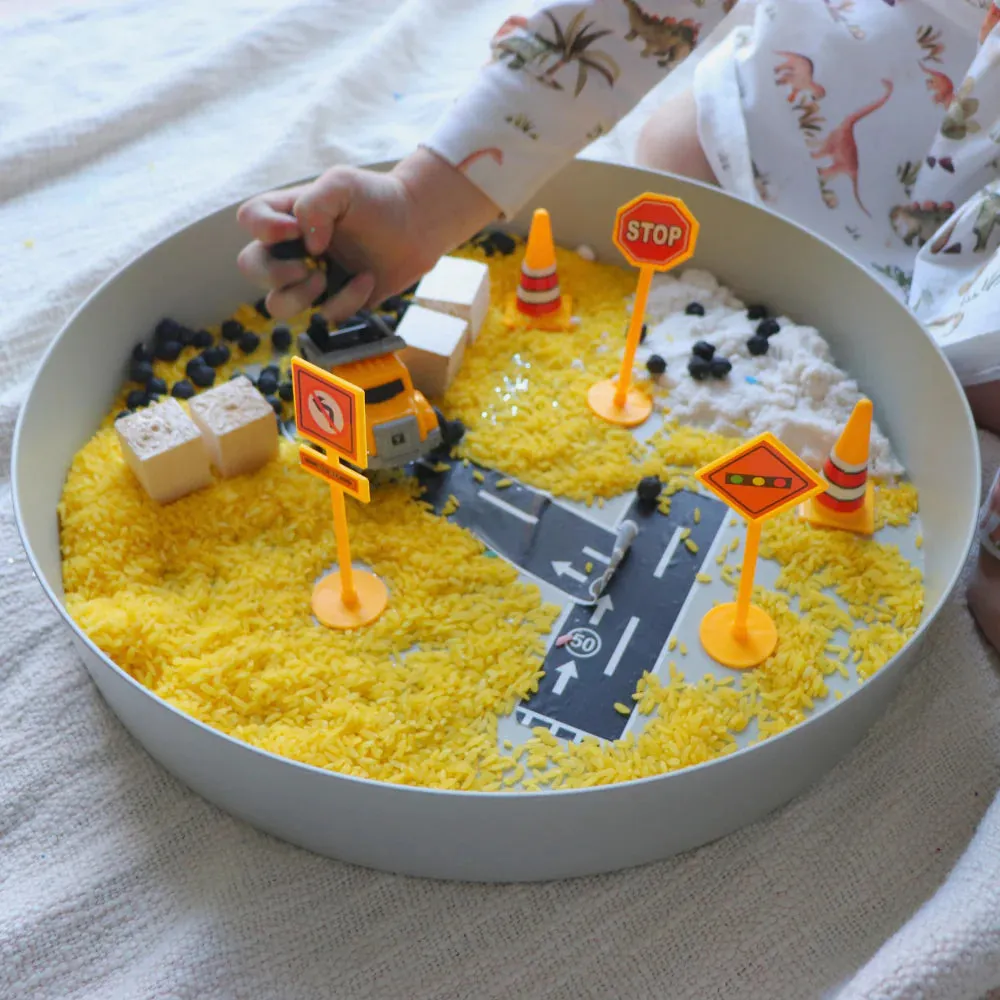 Jellystone Sensory Rice - Construction