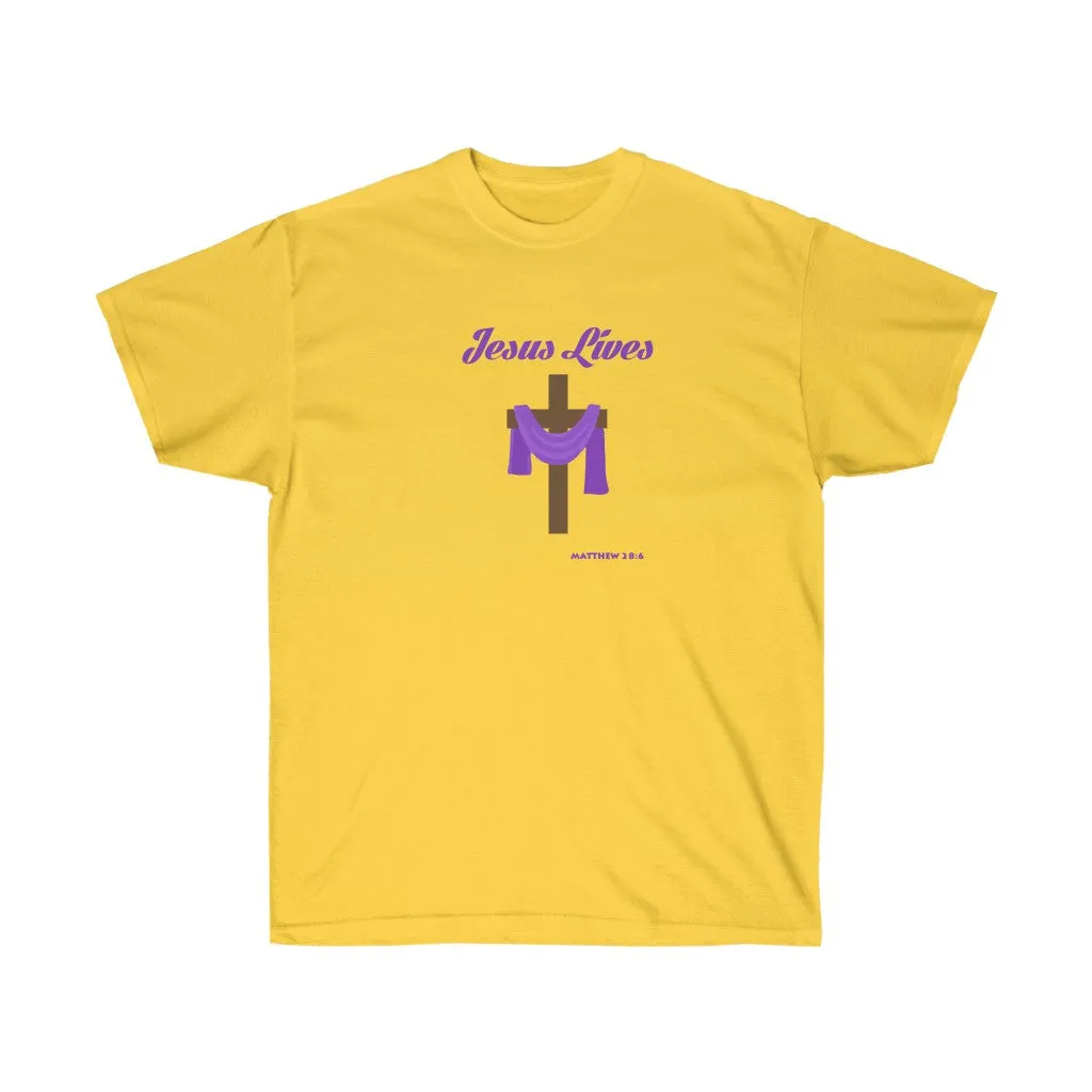 Jesus Lives Women’s Unisex Ultra Cotton Tee