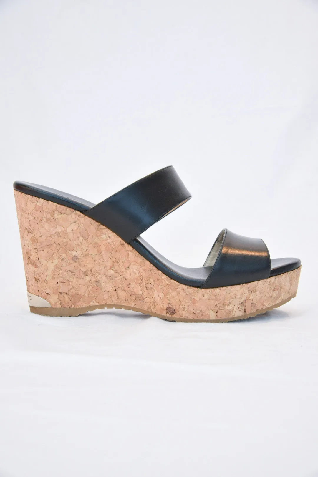 Jimmy Choo Parker 100 in Black Leather