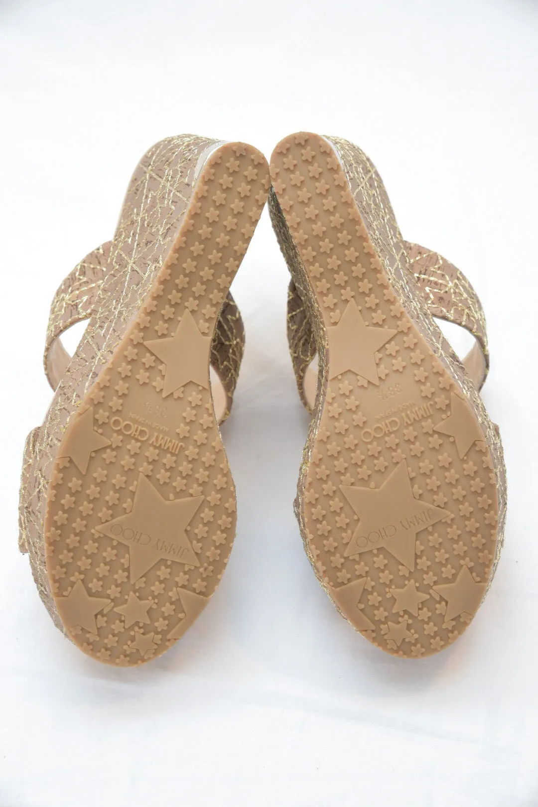 Jimmy Choo Parker 100 in Gold