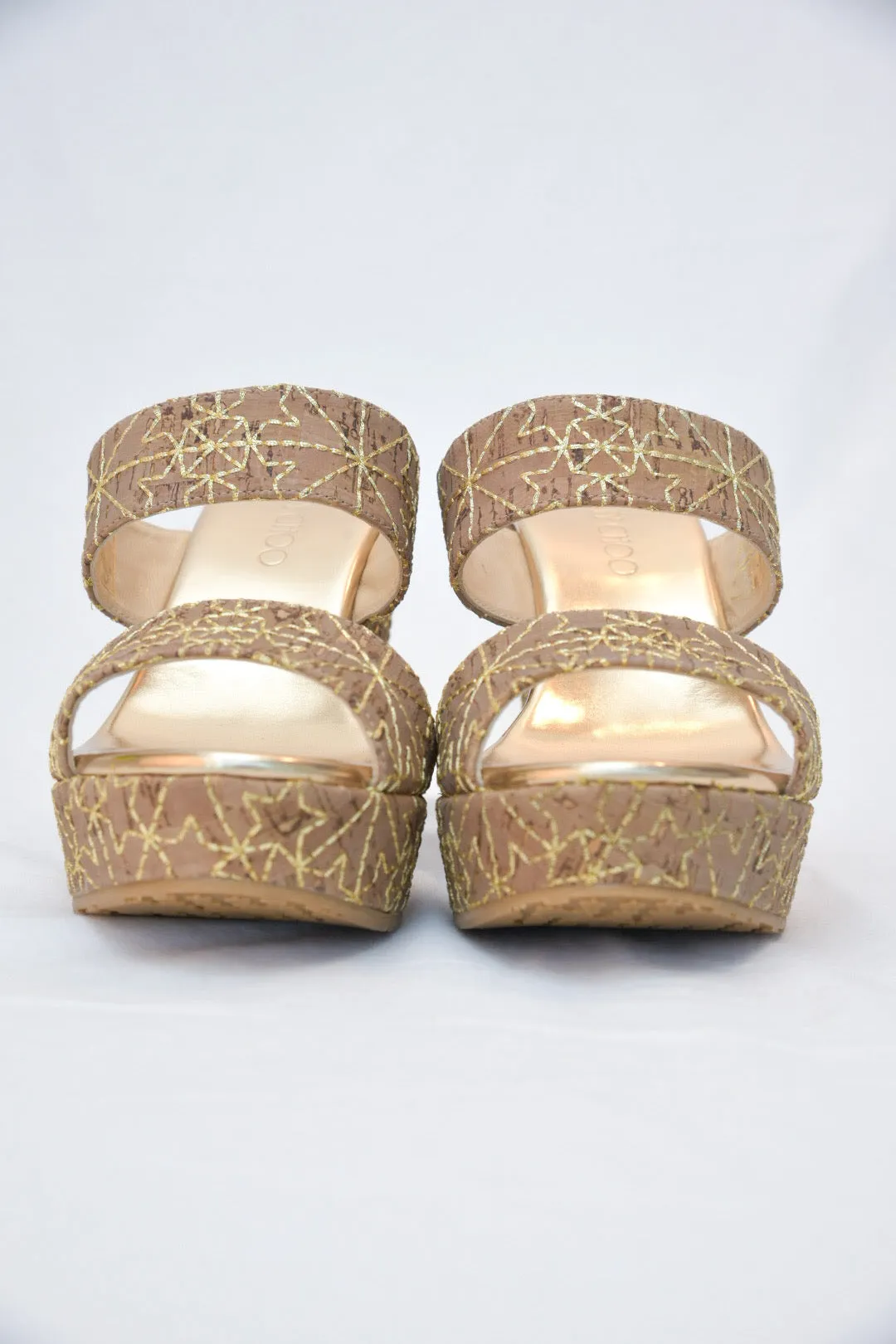 Jimmy Choo Parker 100 in Gold