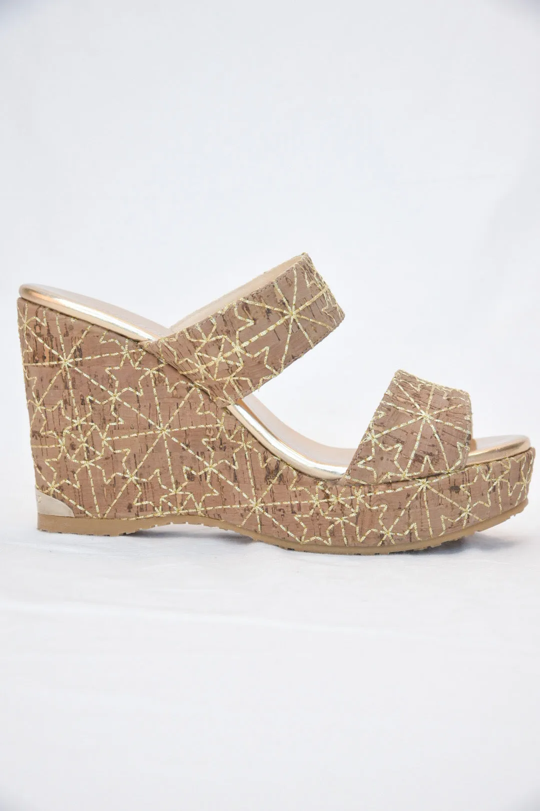 Jimmy Choo Parker 100 in Gold