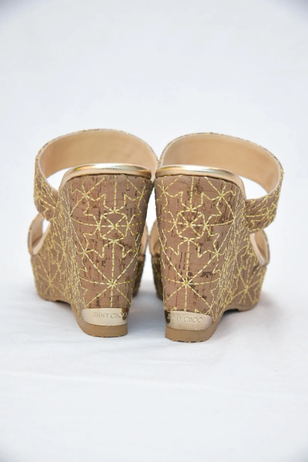 Jimmy Choo Parker 100 in Gold