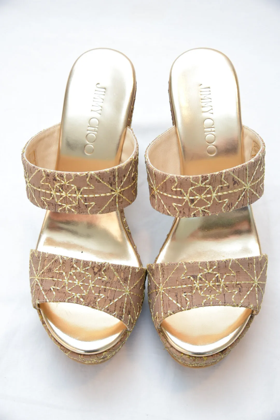 Jimmy Choo Parker 100 in Gold