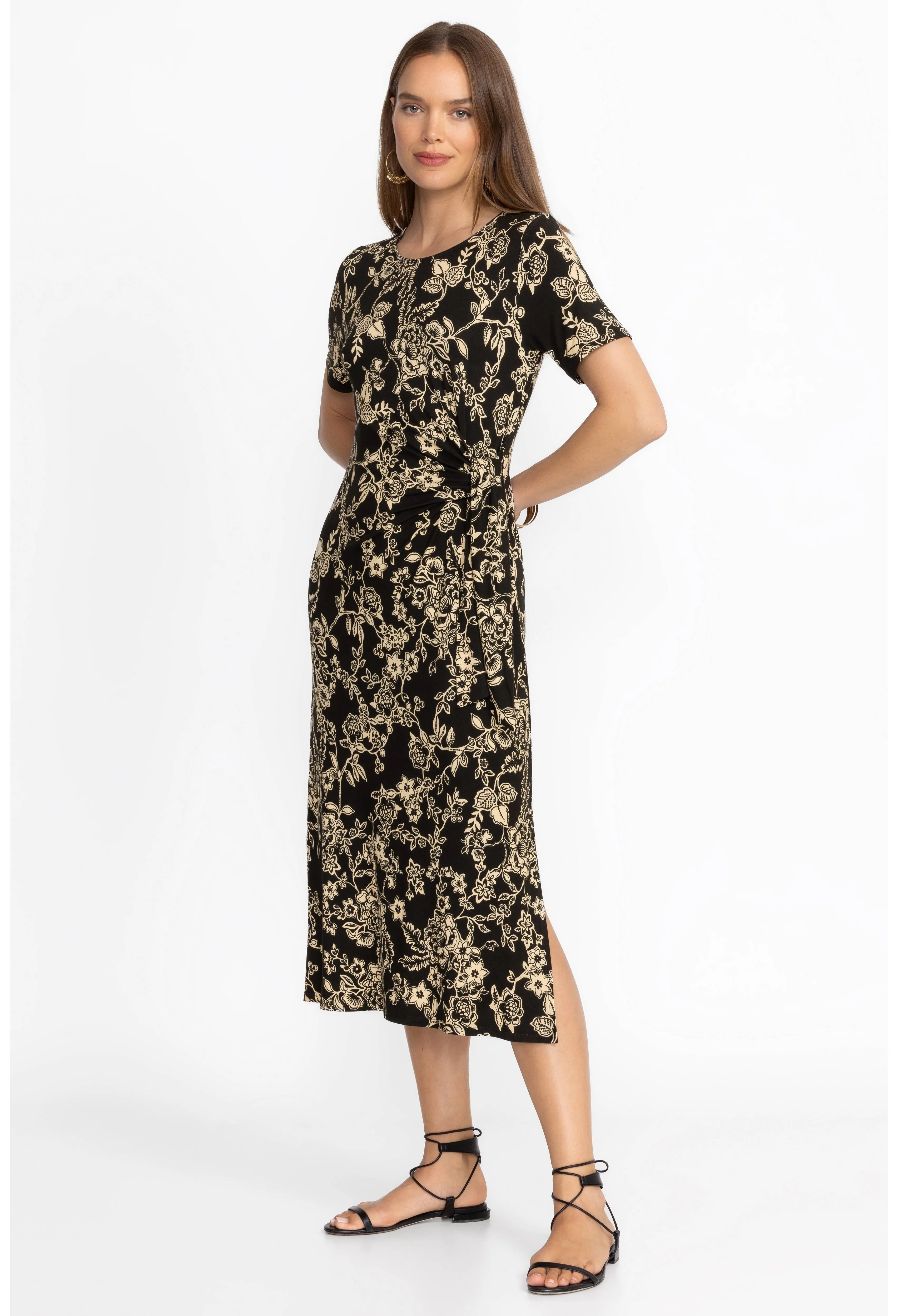 Johnny Was The Janie Favorite Side Tie Knit Dress