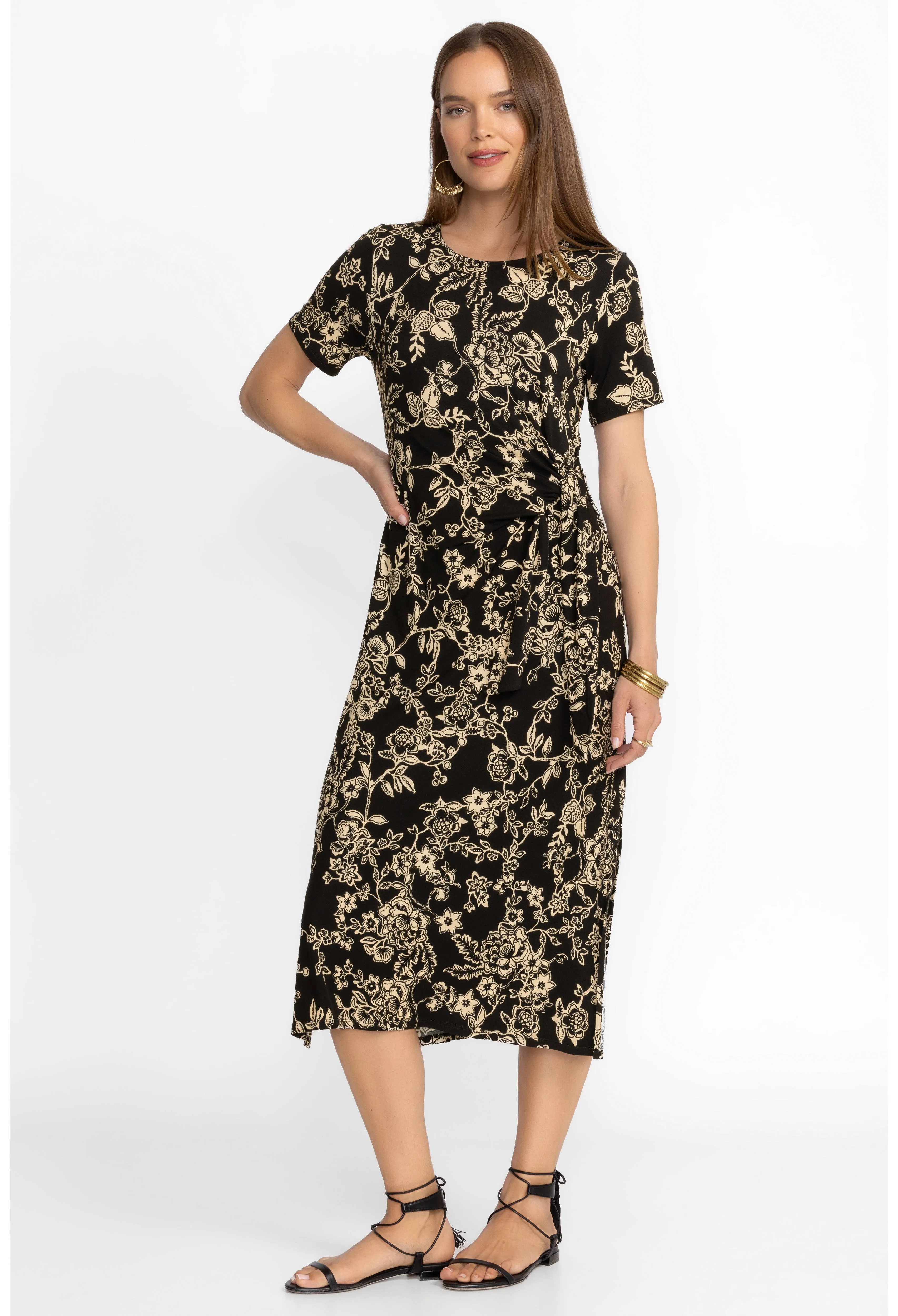 Johnny Was The Janie Favorite Side Tie Knit Dress