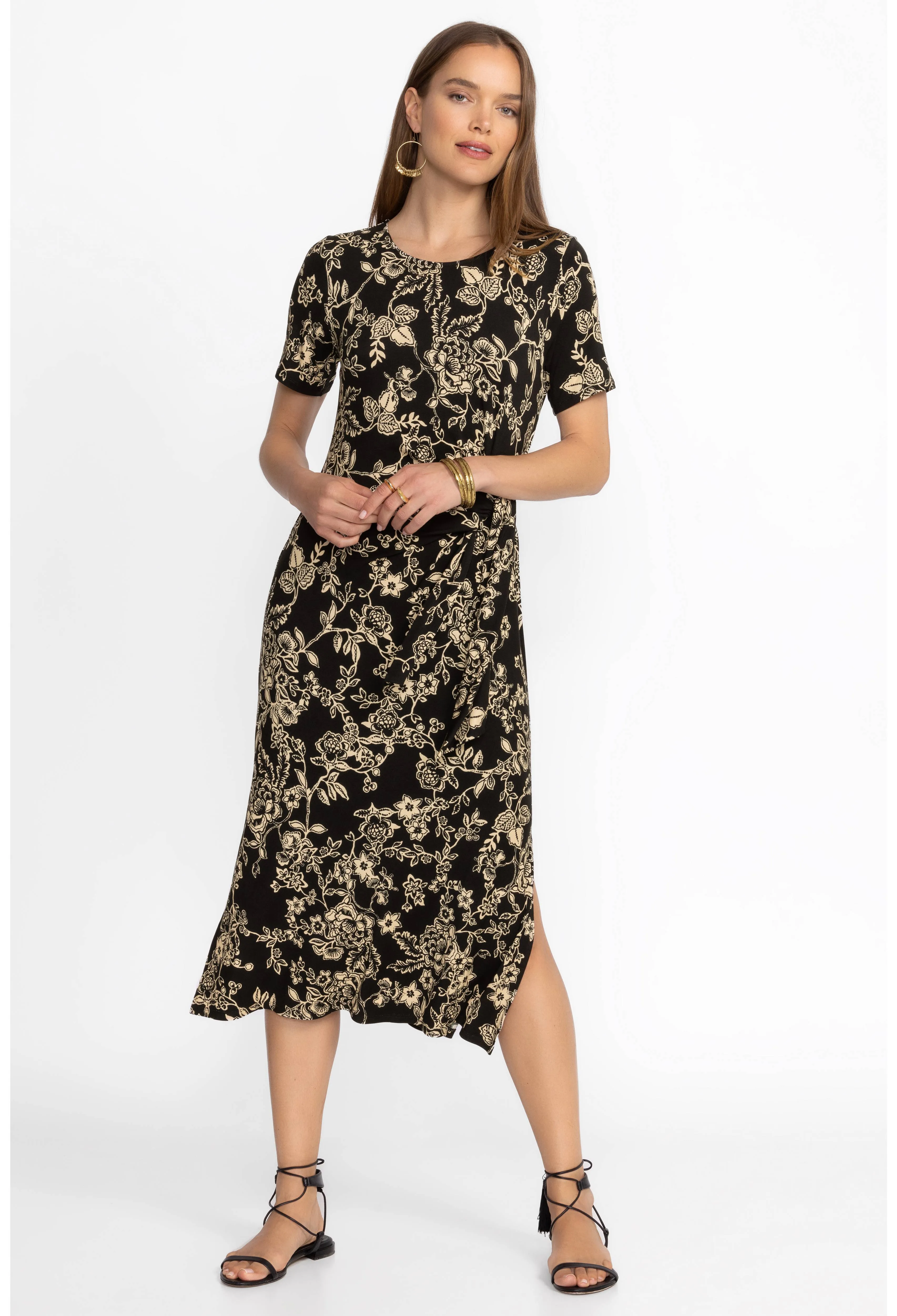 Johnny Was The Janie Favorite Side Tie Knit Dress