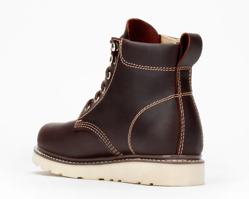 JOURNEY | 6" Round Toe Wedge Boot