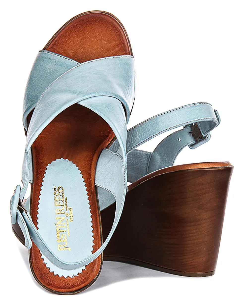 Justinreess England Celeste In Sky Blue For Women