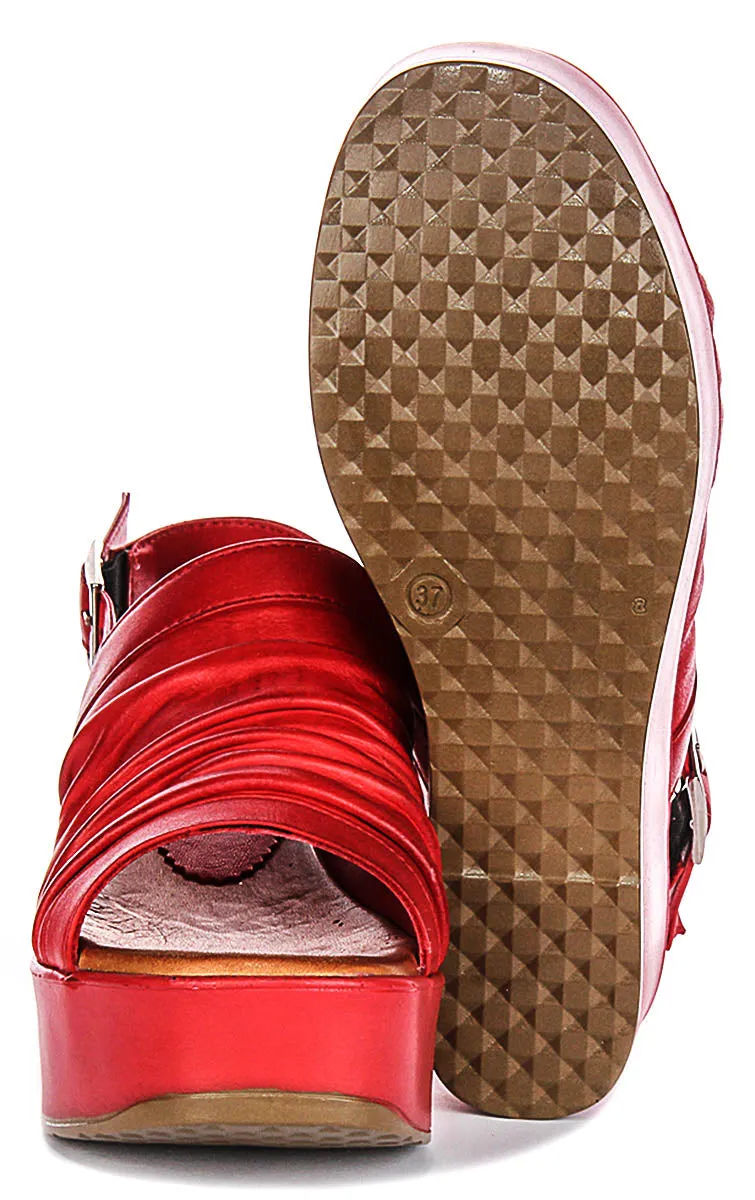 Justinreess England Honor In Red For Women