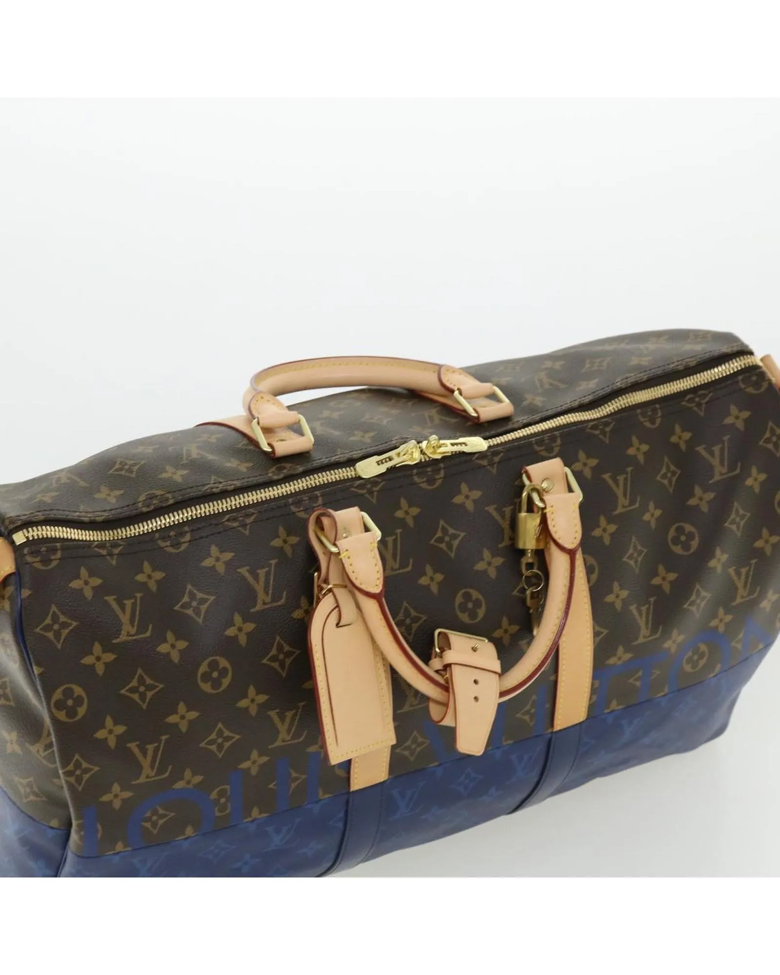Keepall 50 Monogram Eclipse Boston Bag