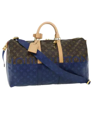 Keepall 50 Monogram Eclipse Boston Bag