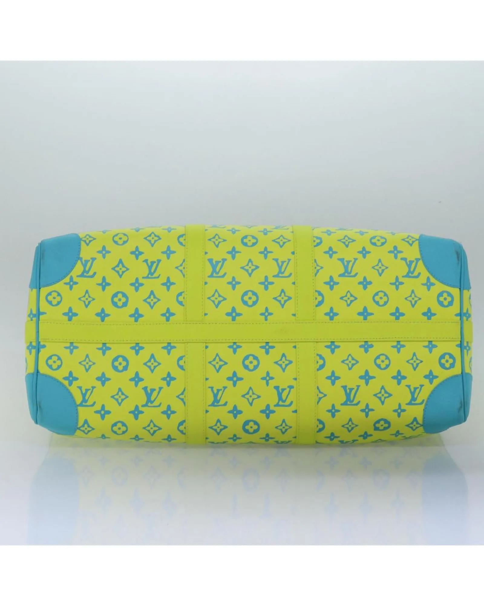 Keepall Bandana Lime GreenTurquoise