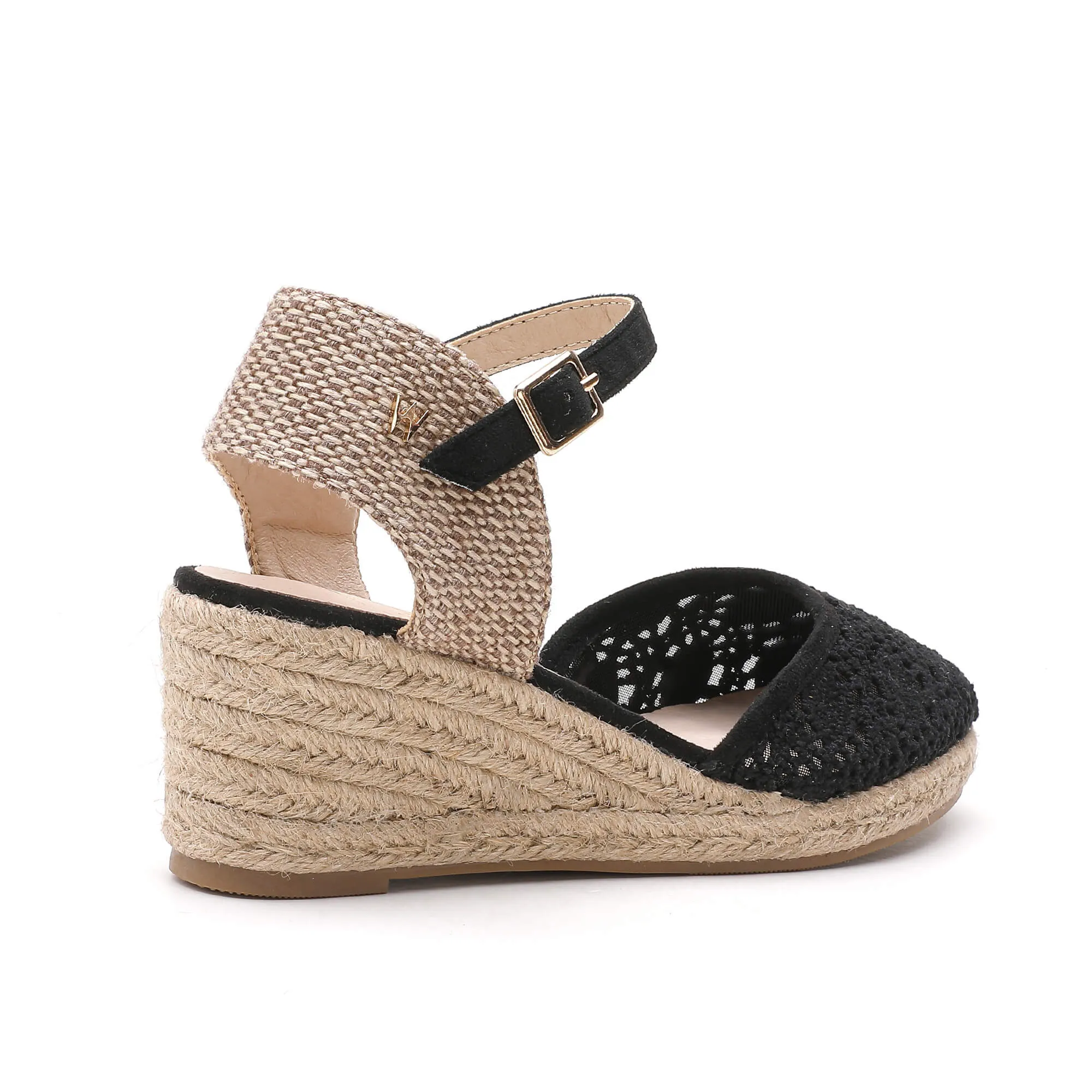 Kelly Black Espadrille