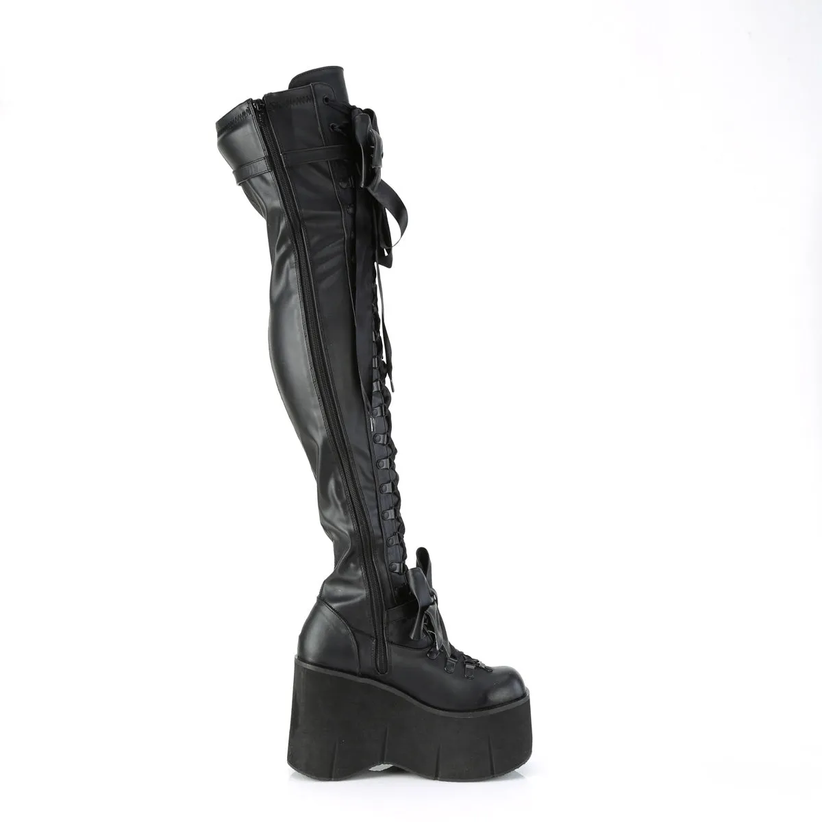 KERA-303  Black Stretch Vegan Leather