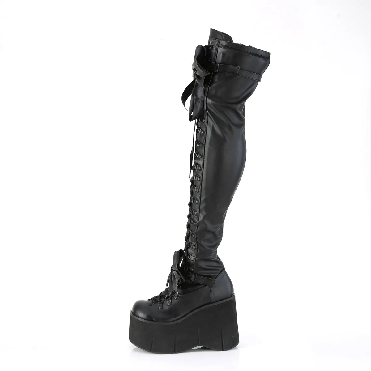 KERA-303  Black Stretch Vegan Leather