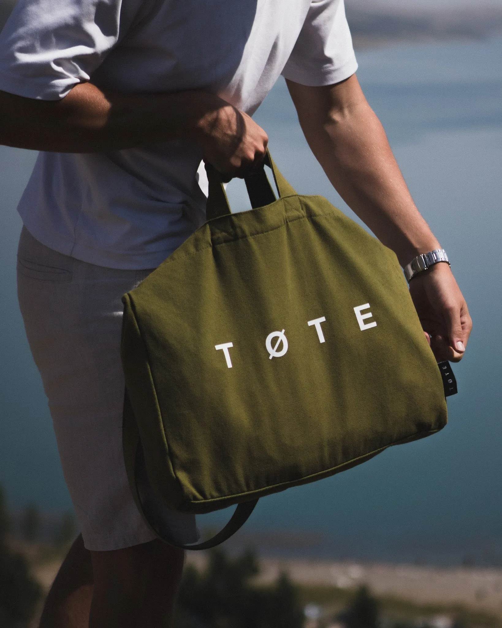 Khaki Green TØTE Bag