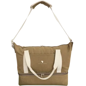 Khaki Weekender Bag