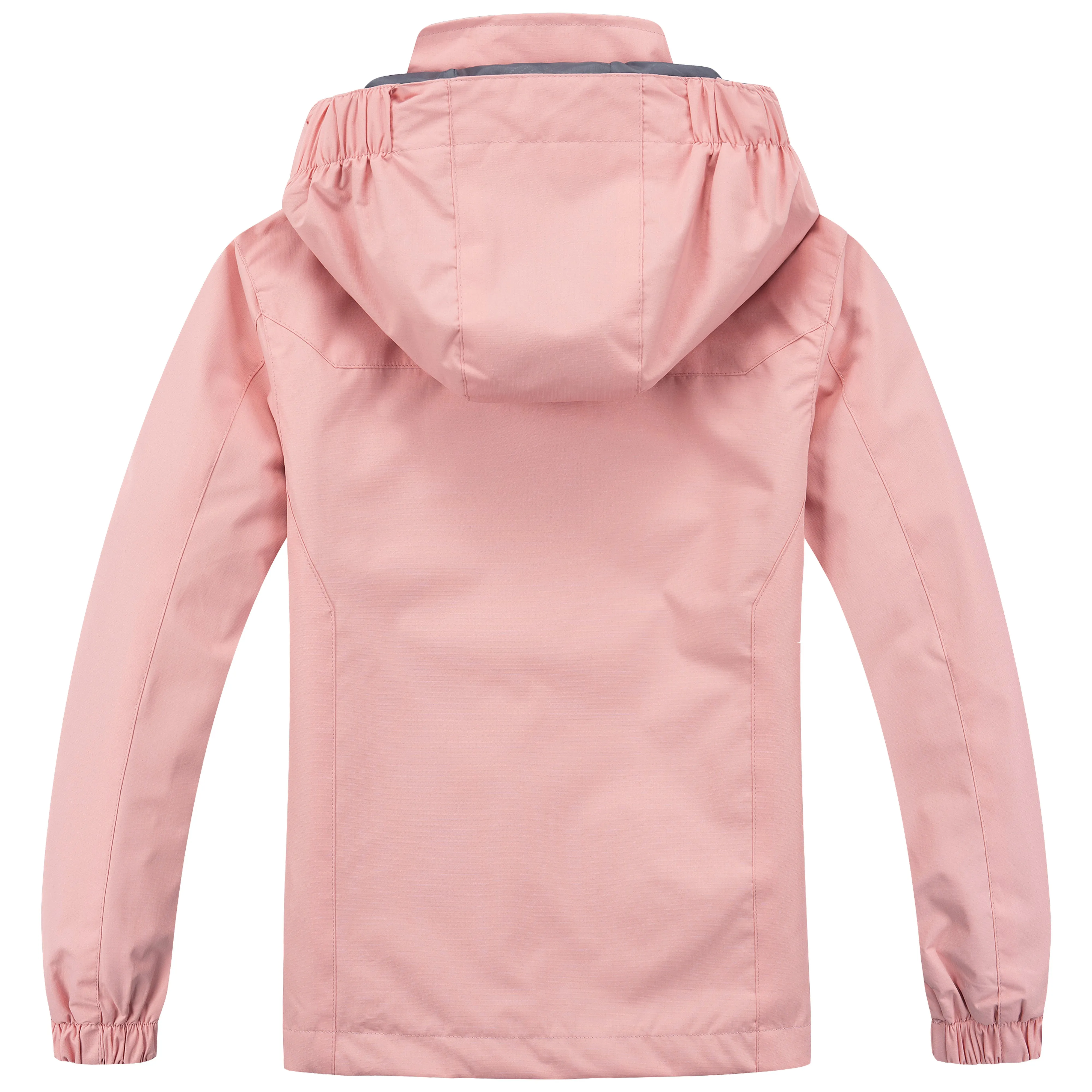 Kids Waterproof Rain Jacket - Black