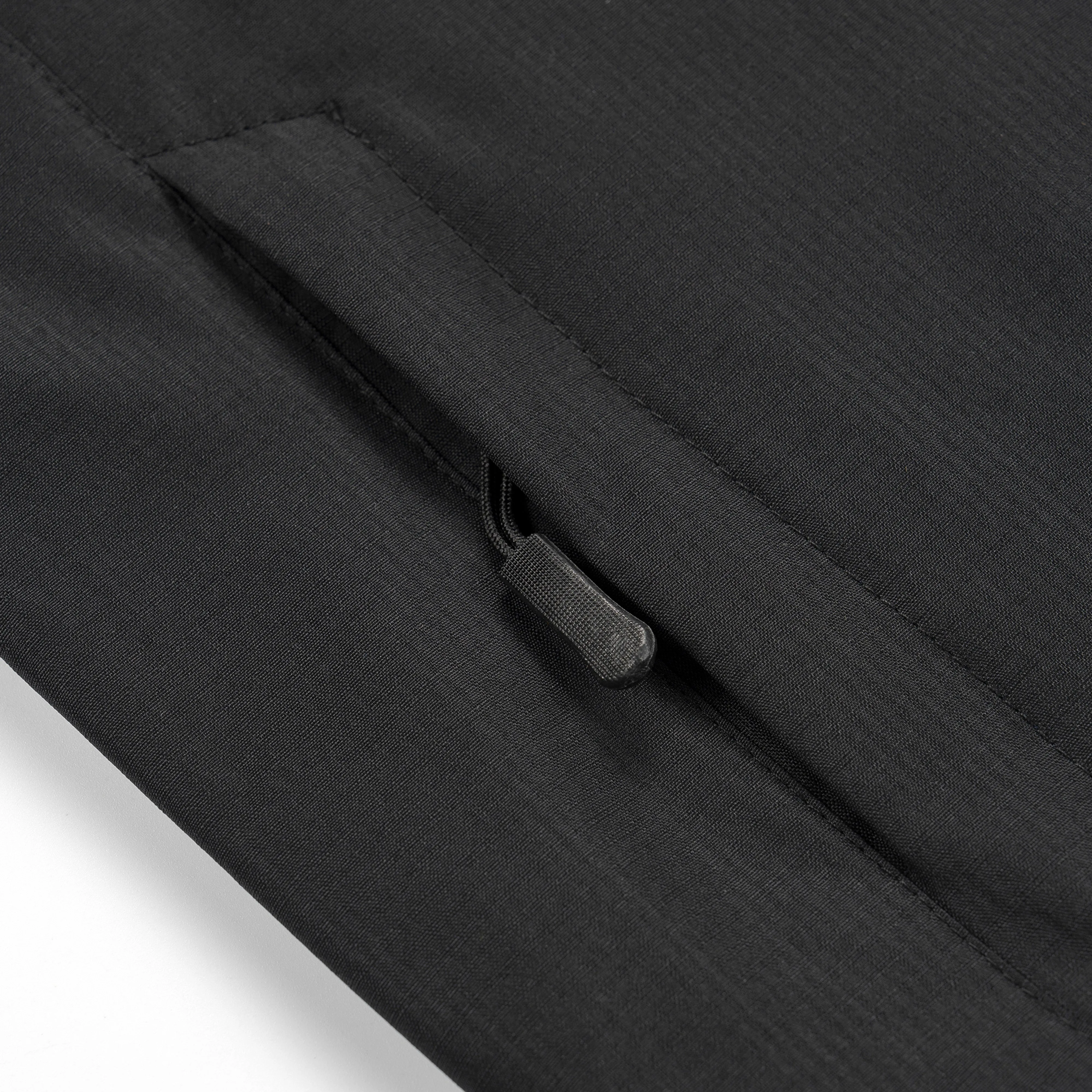 Kids Waterproof Rain Jacket - Black