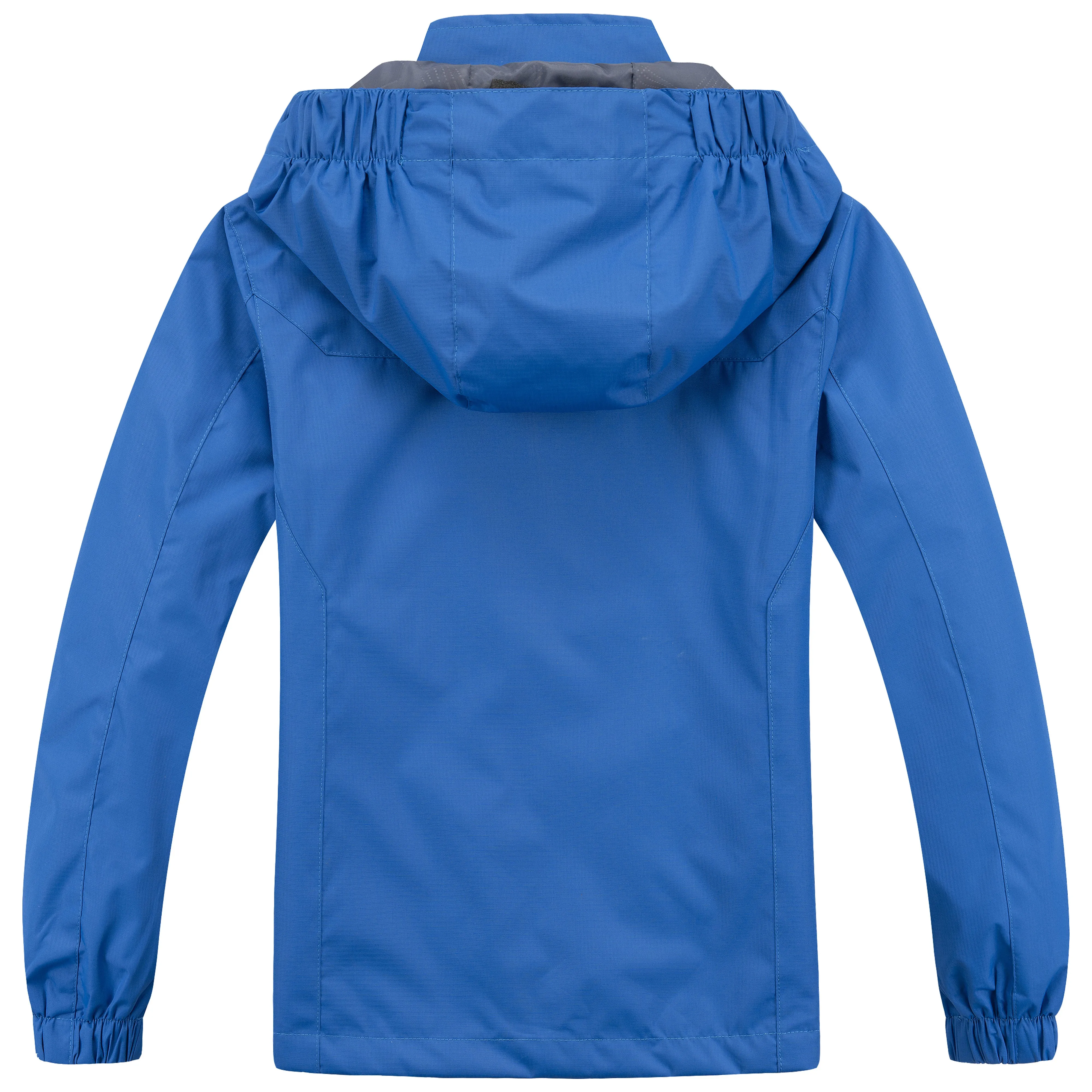 Kids Waterproof Rain Jacket - Black
