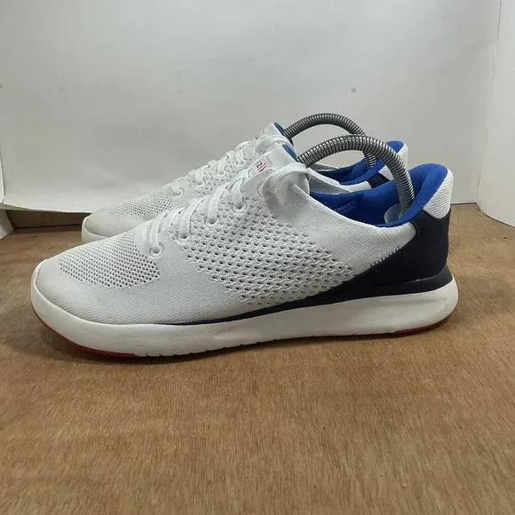 Kizik Lima Men Size 9 Wide Hands Free Slip On Sneaker White