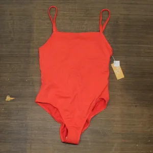 Kona Sol Women's Ribbed Square Neck Medium Coverage One Piece Swimsuit 76564077