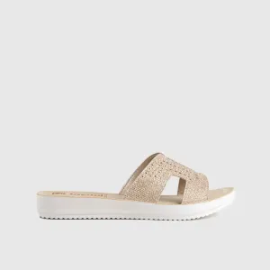 Ladies Comfort Sandals BM057 Pewter