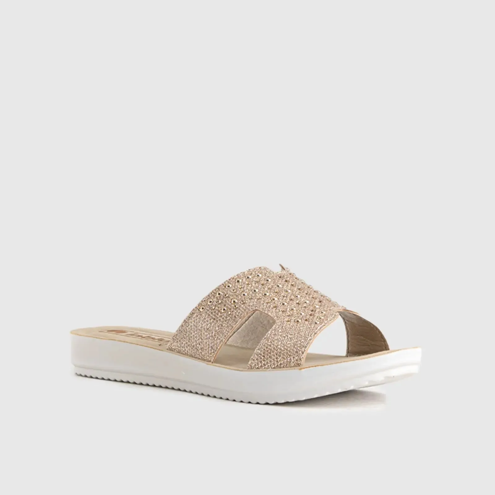 Ladies Comfort Sandals BM057 Pewter